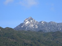 山は積雪